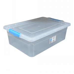 Tml Click 'N' Store Clear Plastic Box (32 Litre)